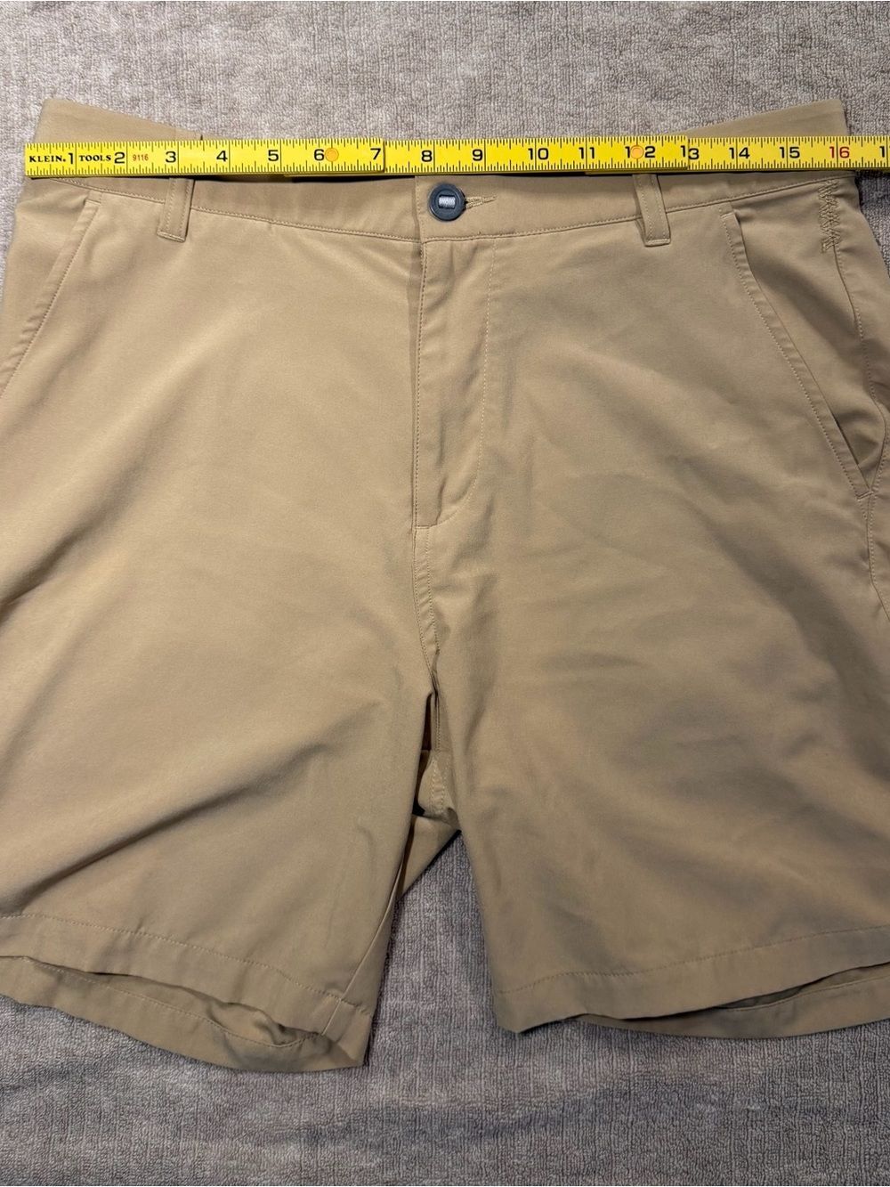 Puma Men's Khaki Shorts-32 - Picture 3 of 5